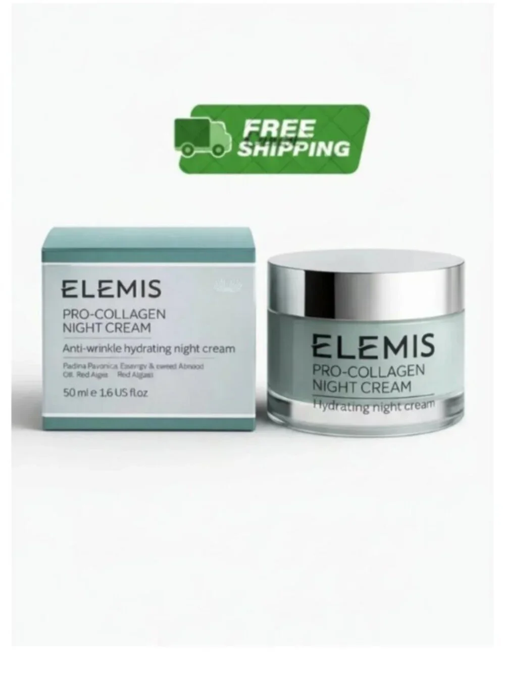 ELEMIS Pro-Collagen Night Cream 50ml Anti-Wrinkle Hydrating Luxury Skincare NIB